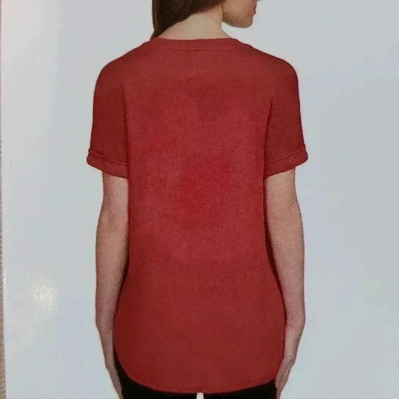 Matty m French Terry Roll Cuff Tee Size S - Picture 2 of 5